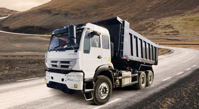 Howo 6X4 Dump Truck, published product view 4, thumbnail