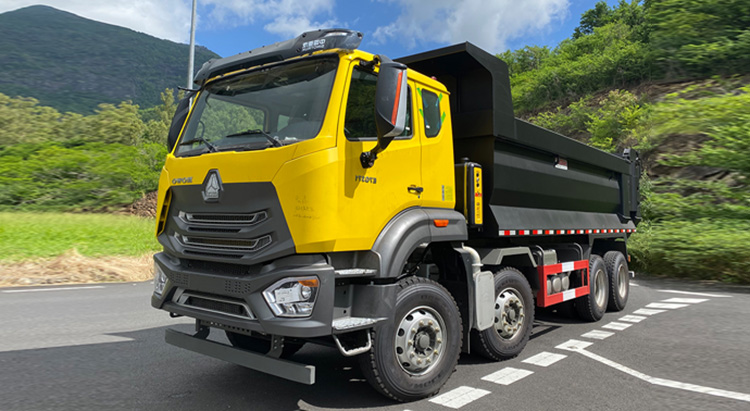 Howo N 8X4 Dump Truck, published product view 4, thumbnail
