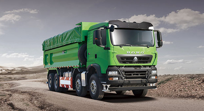 Howo TX 8X4 Dump Truck, published product view 5, thumbnail