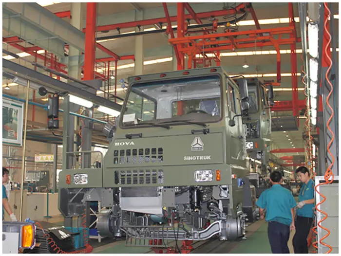 Manufacturing facility: Mining Truck Assy Line