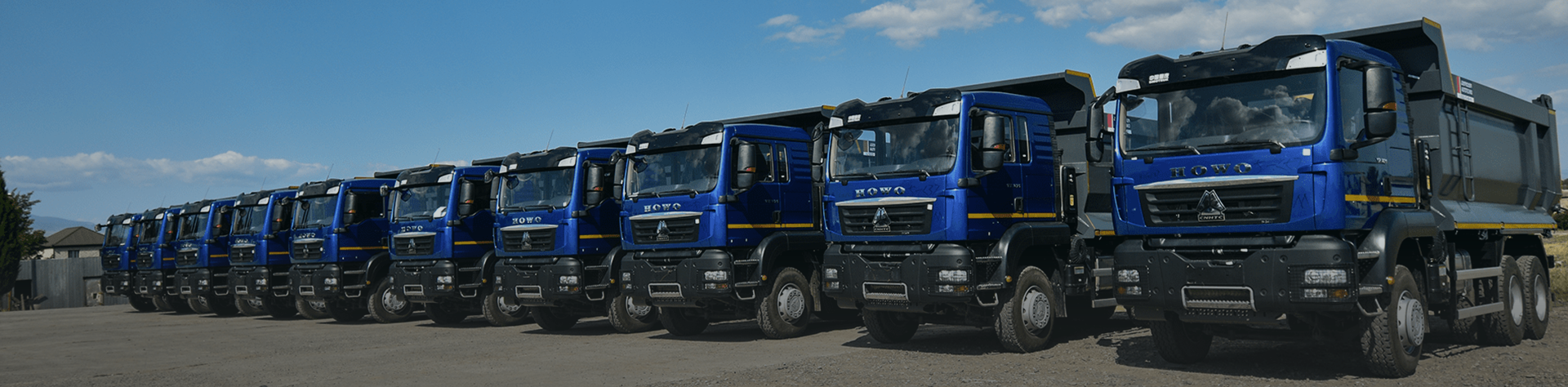 Commercial truck service facility